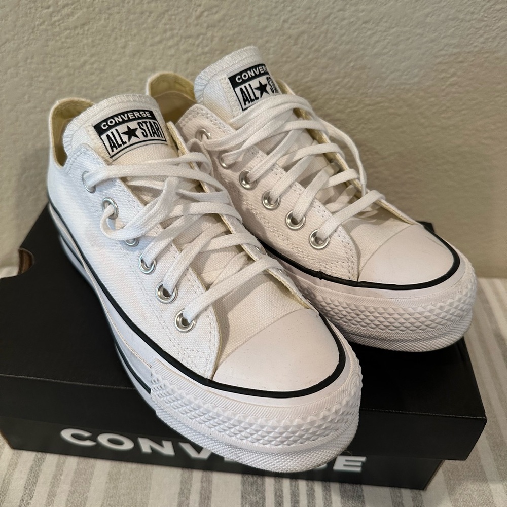 Converse White All Star Sneakers